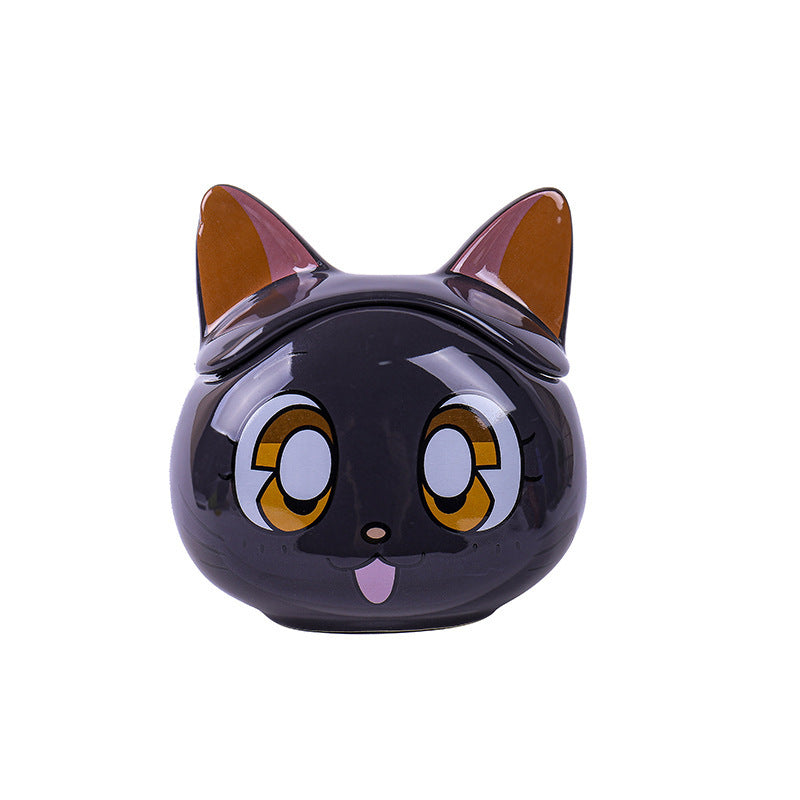 Adorable Cat Mug With Lid